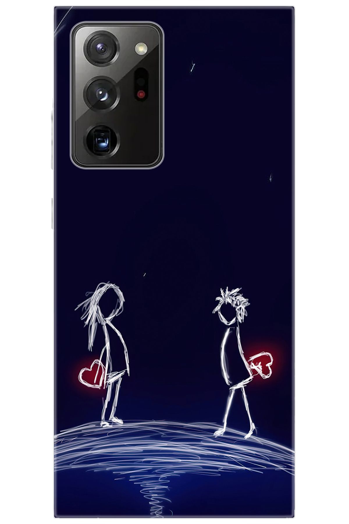 Ceppare Samsung Galaxy Note 20 ULTRA (SM-N985F) Uyumlu Kılıf Desenli Silikon Aşk Tasarım STK:306 CP-dQTcoA9