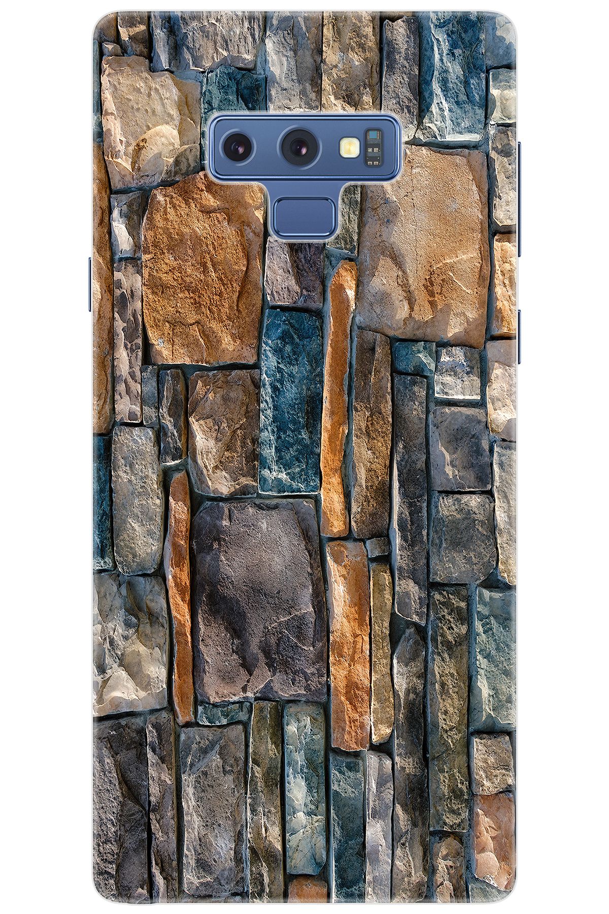 Ceppare Samsung Galaxy Note 9 (SM-N960F) Uyumlu Kılıf Desenli Silikon Taş Duvar STK:233 CP-WSGIMRy