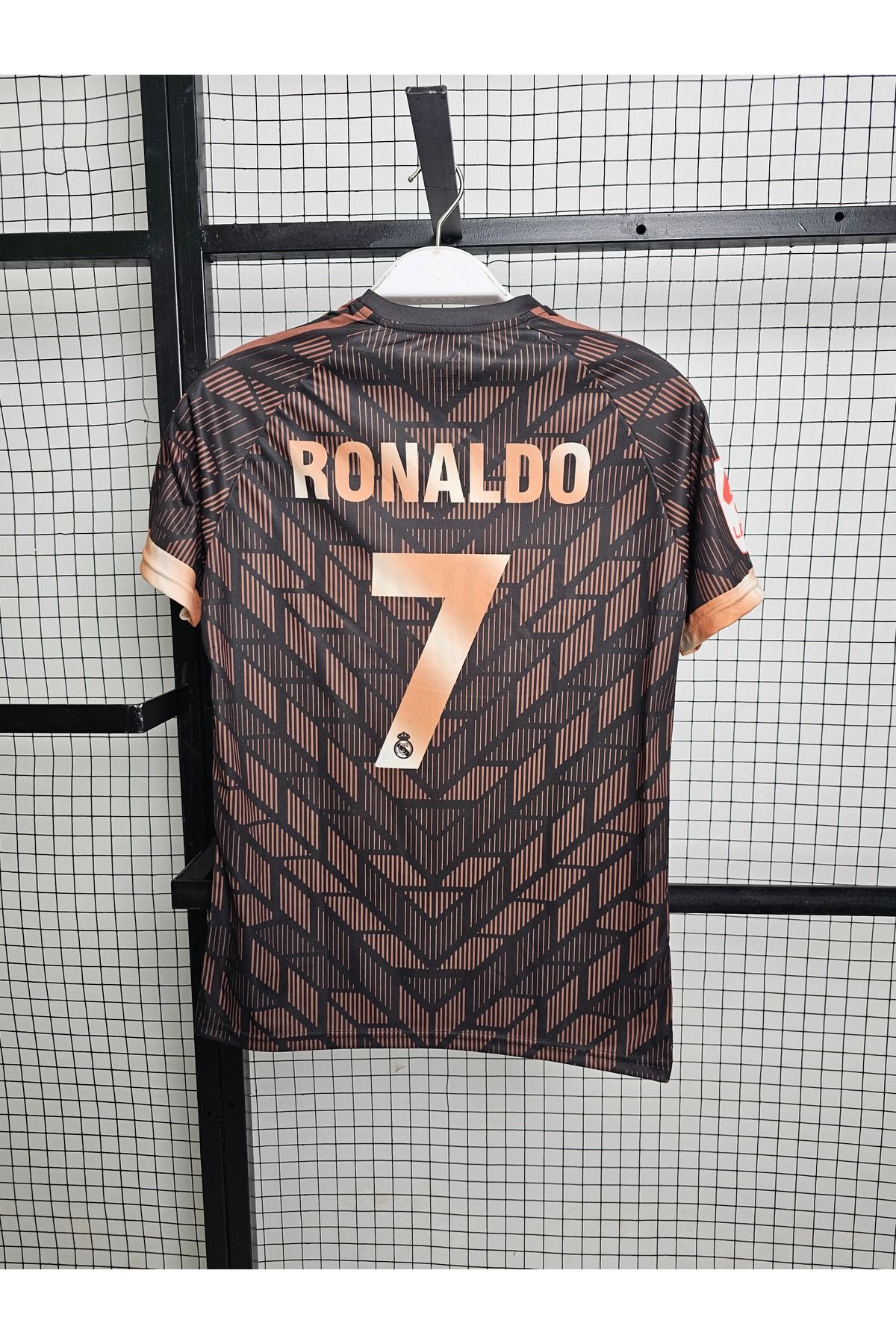 Lion Spor R'eal M'adrid C'ristiano Ronaldo Kahverengi Özel Tasarımlı Forması