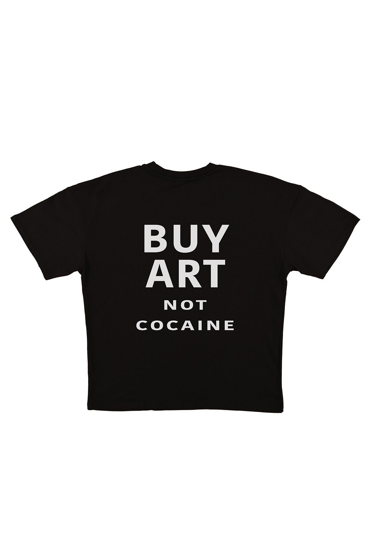urbvn Buy ART Baskılı Siyah Oversize T-shirt