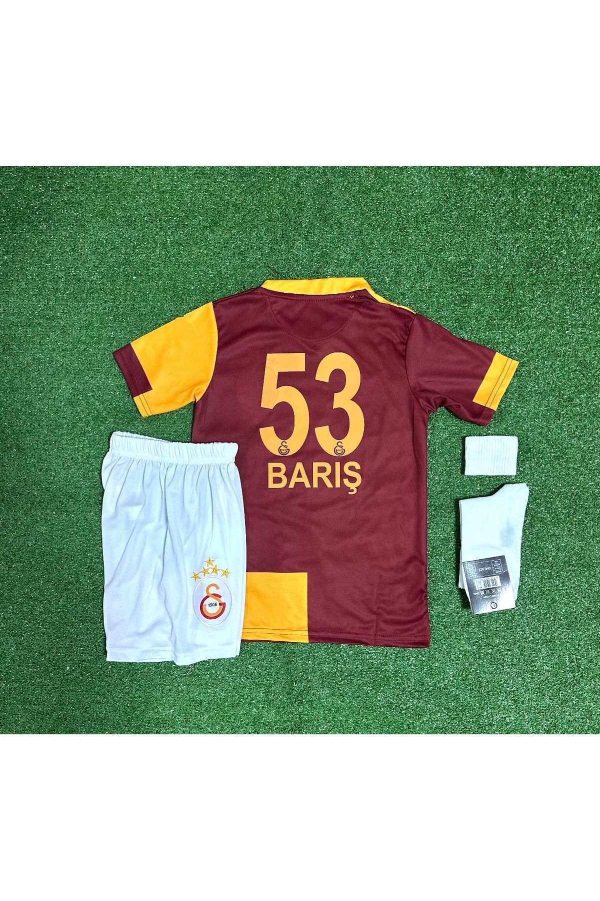 feriköy G'.â.l.a.t.â.s.a.r.â.yy 2025/26 5 Yıldızlı Barış Alper Yılmaz Parçalı Çocuk Forma 4'lü Set