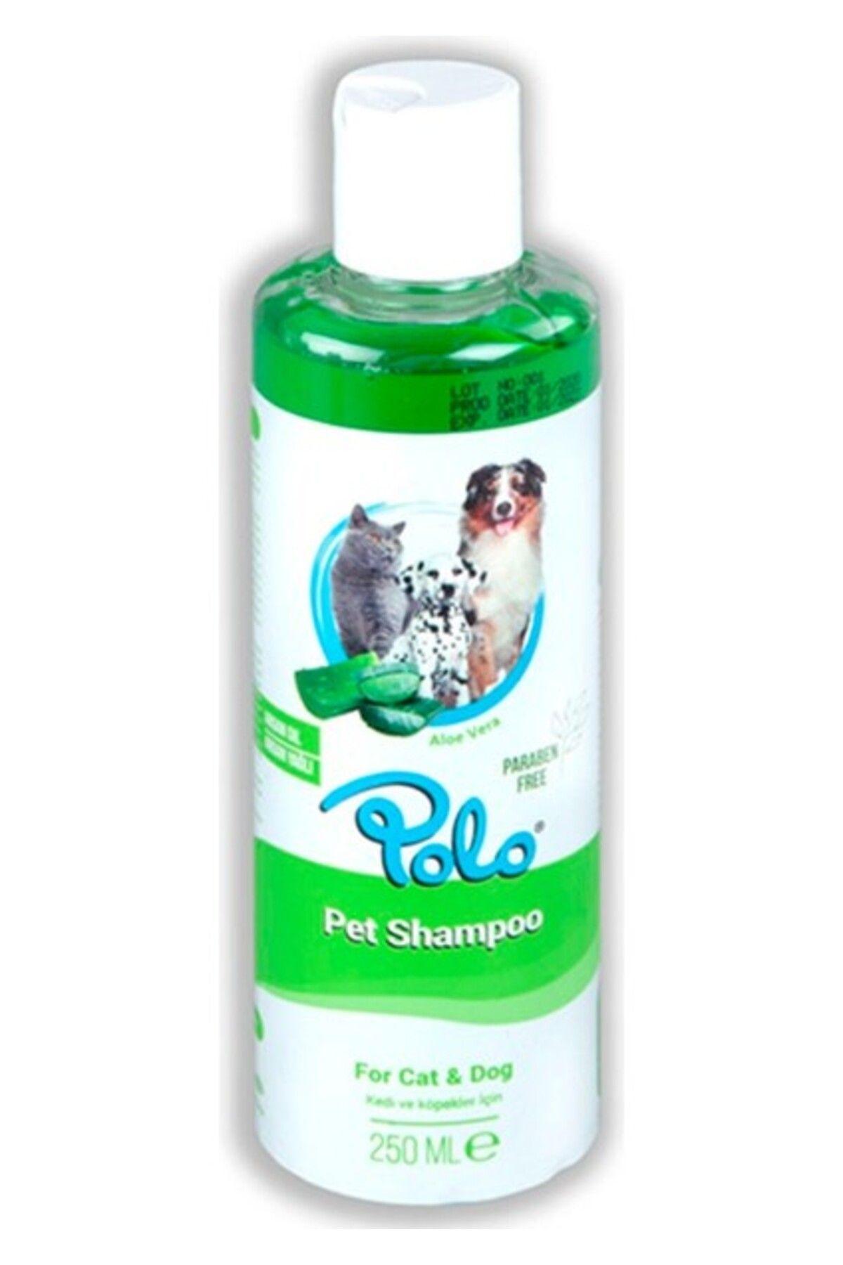Orqinel Polo. Aloe Vera Aromalı Kedi ve Köpek Şampuanı 250 ml