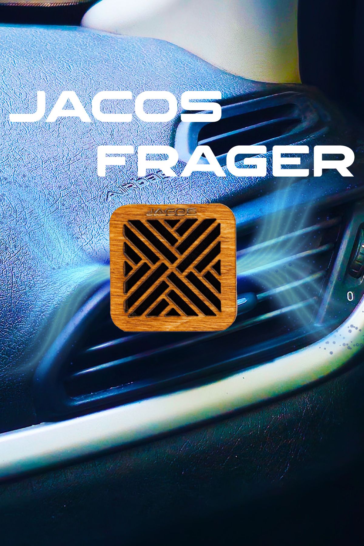 JACOS Frager Ahşap Araba Kokusu Difüzör Oto Koku Amber GülBahçe BabyMist Hediye Esansmk09