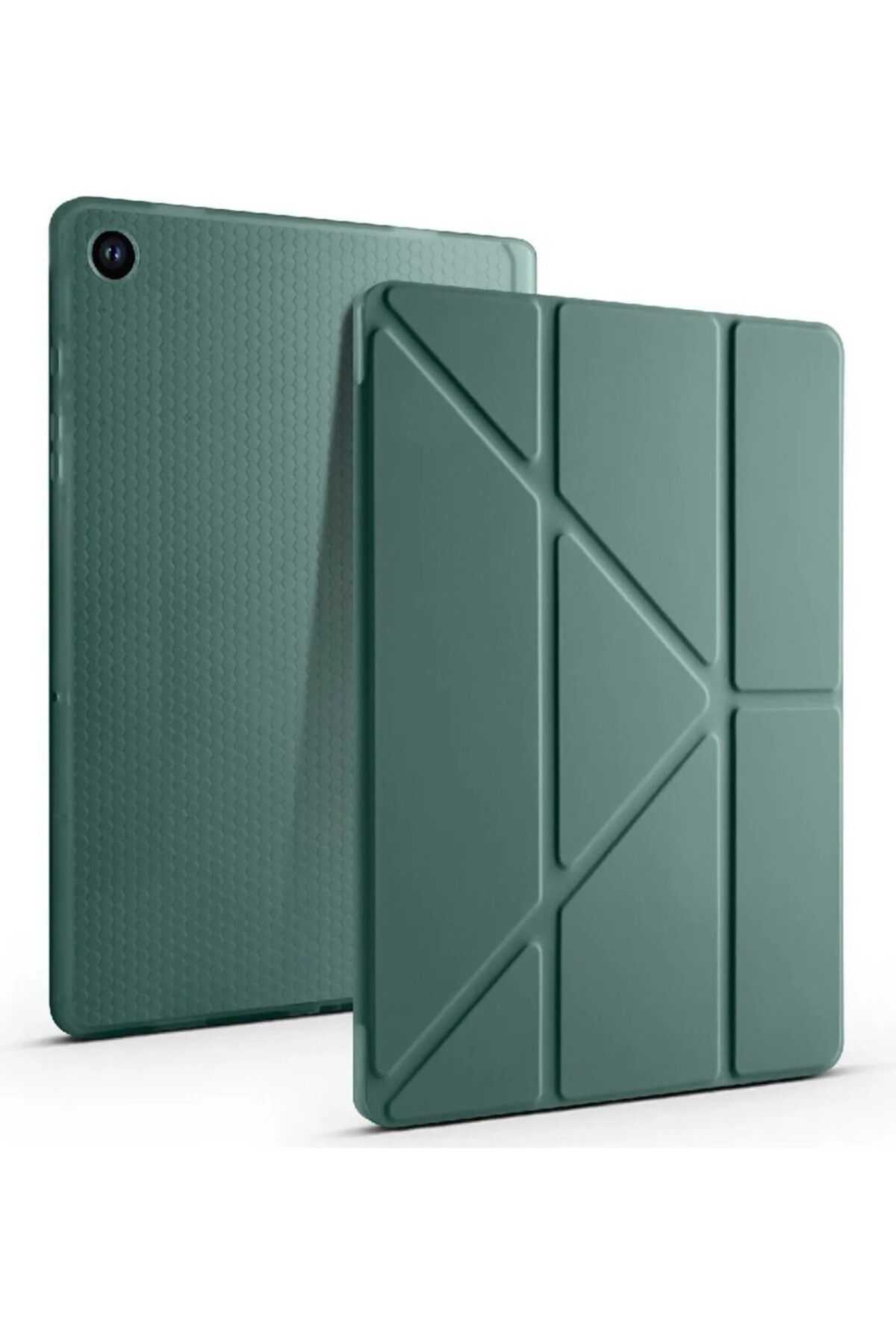 Zentico Samsung Galaxy Tab A9 Plus 11 Inc (X210) Kalem Bölümlü Standlı Uyku Modlu Akıllı Kılıf