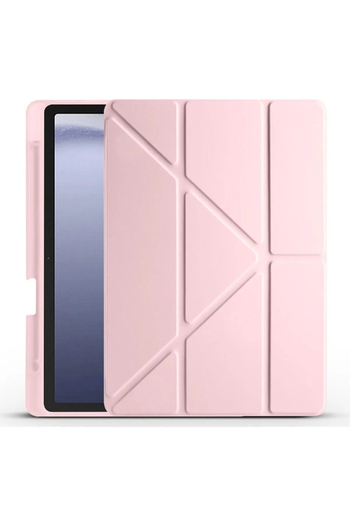 Zentico Samsung Galaxy Tab A9 Plus 11 Inc (X210) Kalem Bölümlü Standlı Uyku Modlu Akıllı Kılıf
