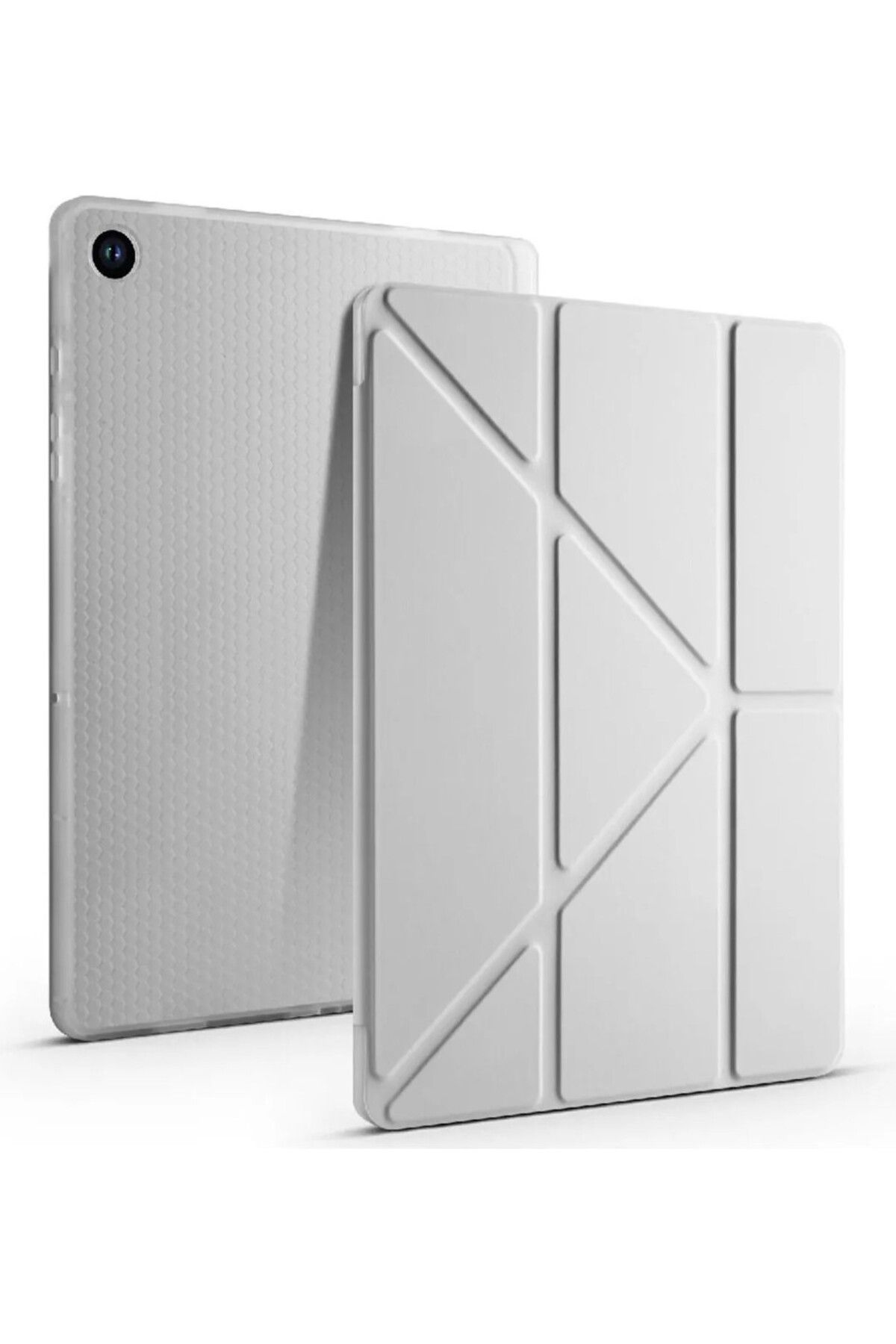 Zentico Samsung Galaxy Tab A9 Plus 11 Inc (X210) Kalem Bölümlü Standlı Uyku Modlu Akıllı Kılıf
