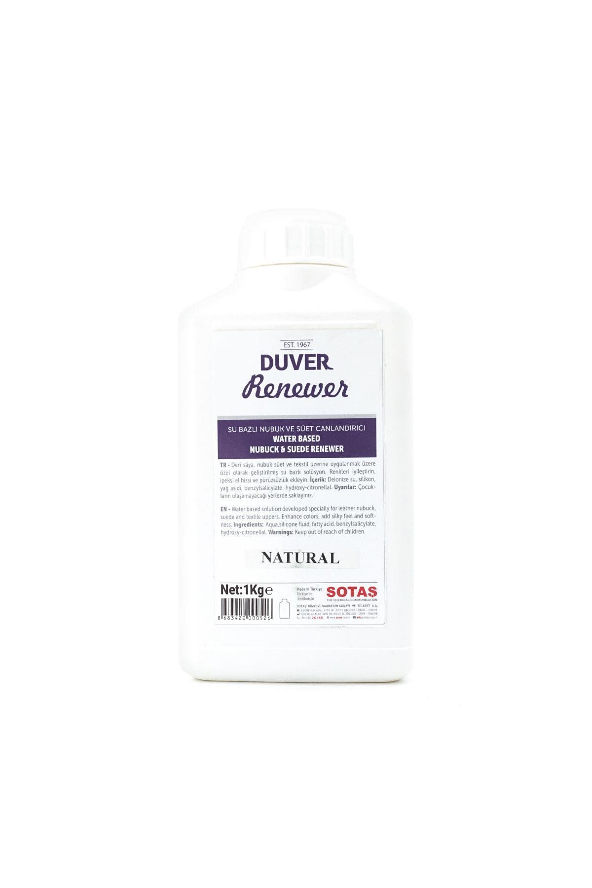 Duver Renewer 1 Kg Su Bazlı Nubuk Ve Süet Canlandırıcı