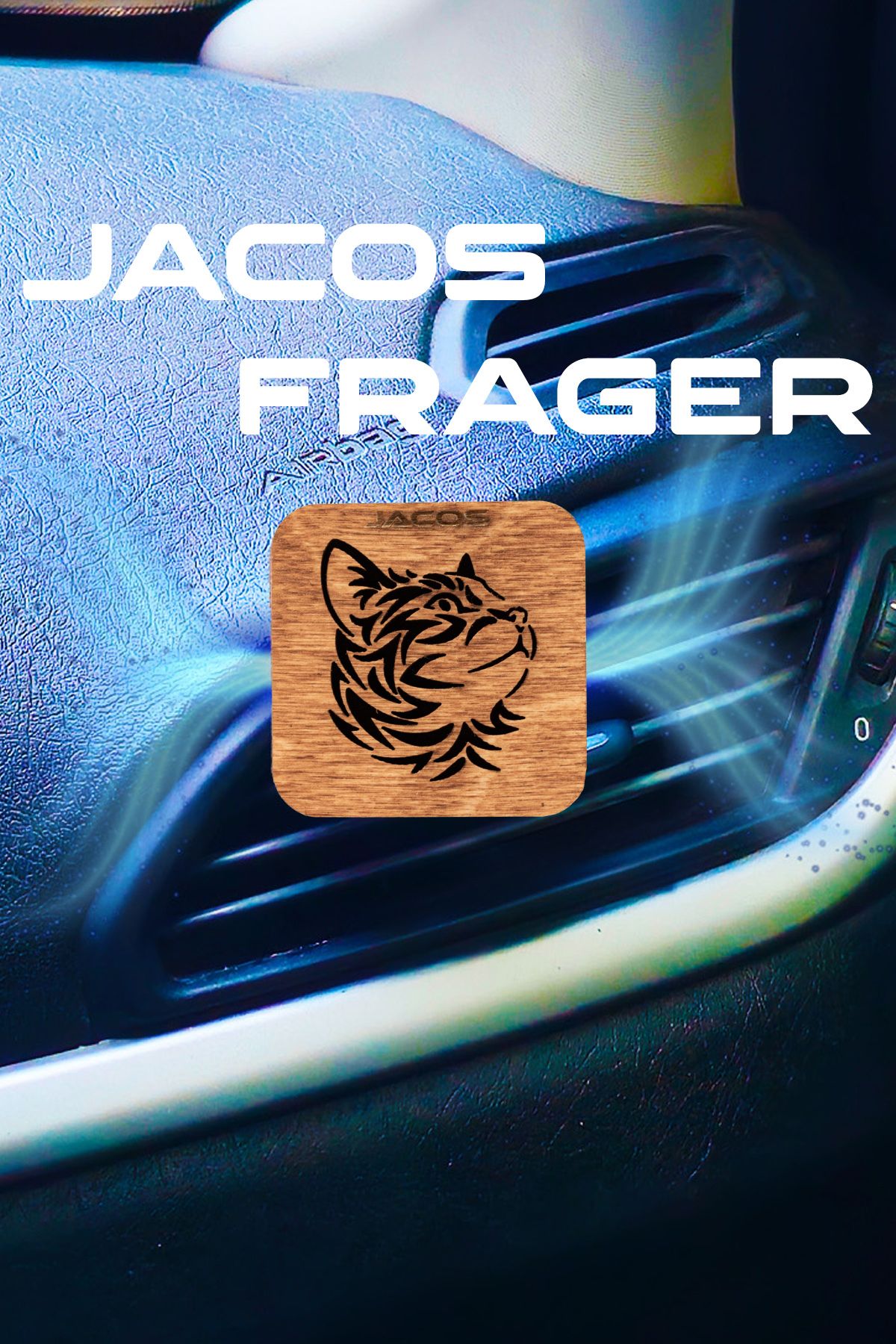 JACOS Frager Ahşap Araba Kokusu Difüzör Oto Koku YüksekFrekans Amber Japon Kiraz Esans mk013