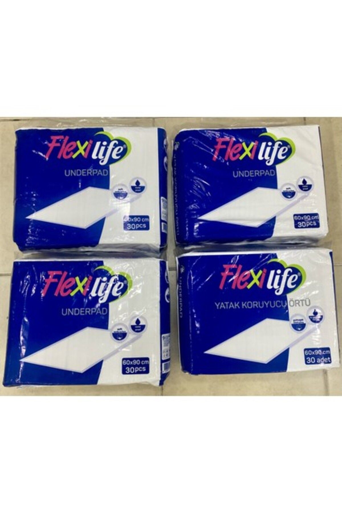 Orqinel Flexi Life Flexilife 30 Lu 60X90 Yatak Koruyucu 120 Adet