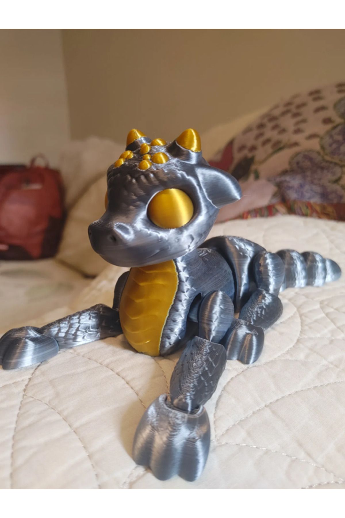 3DLİ Eklemli Bebek Drogan 13cm - hareketli figür - hediyelik biblo ve obje