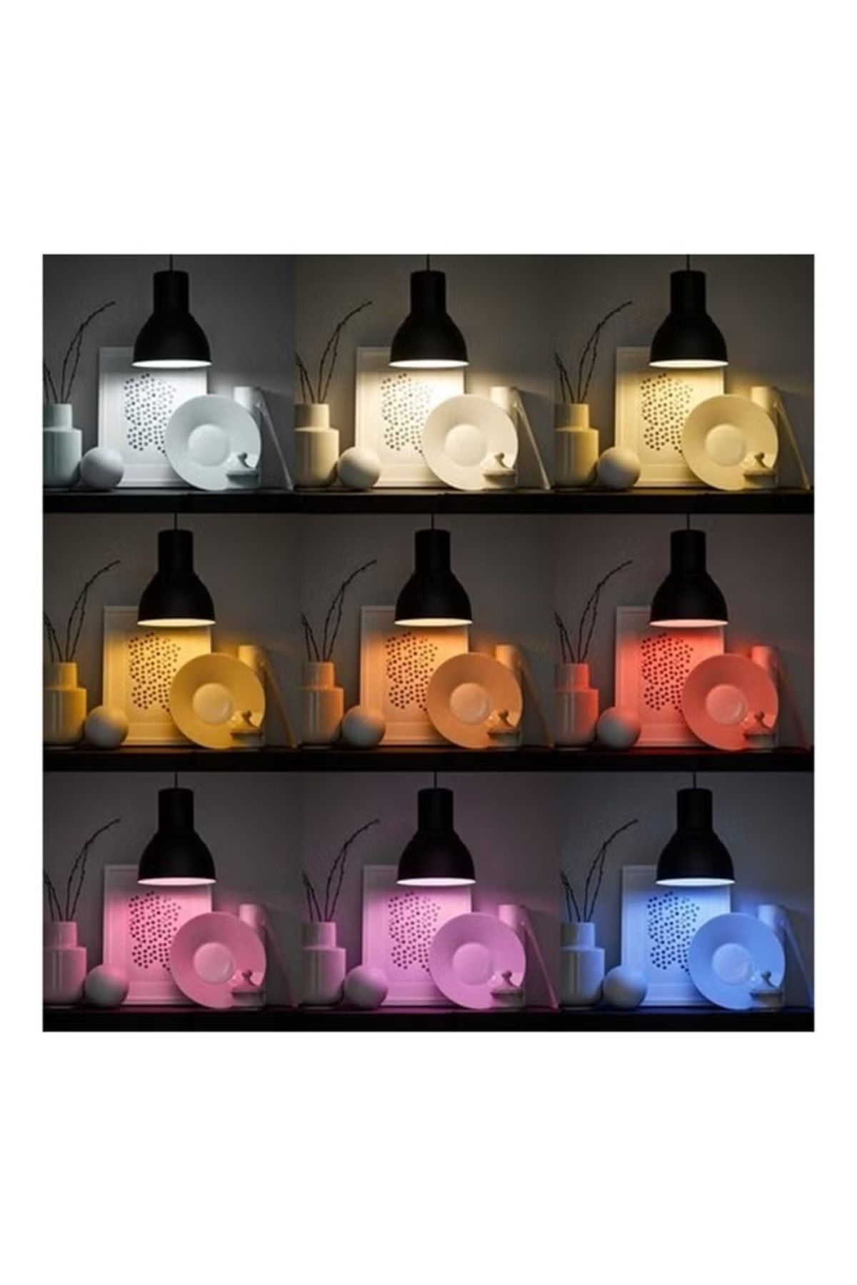 rexa-Led Bulb E27 806 Lumens, Smart Dimmable Wireless/spherical White & Color Spectrum 4