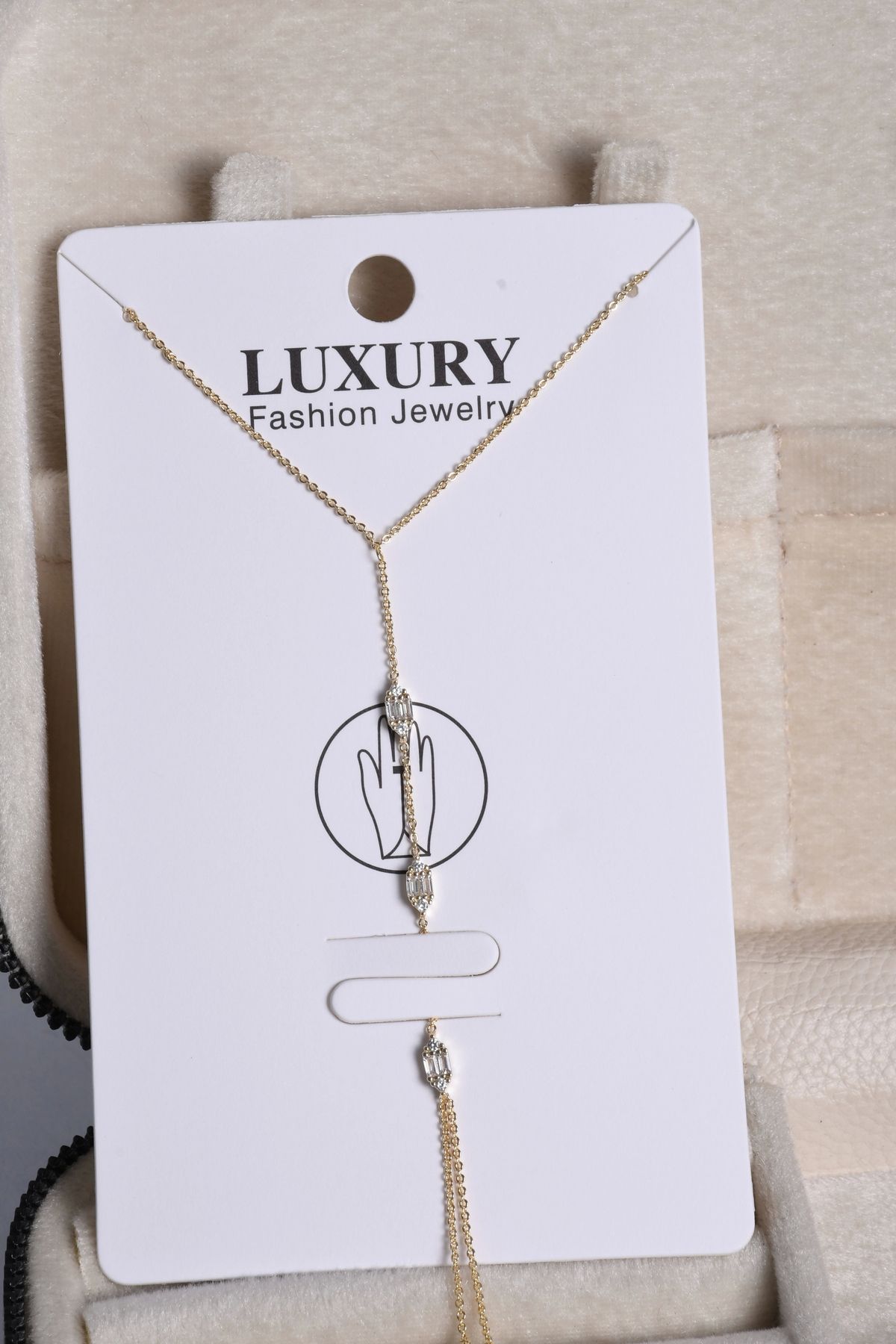 shiva accessorie Gold Ara Taşlı Çelik Şahmeran