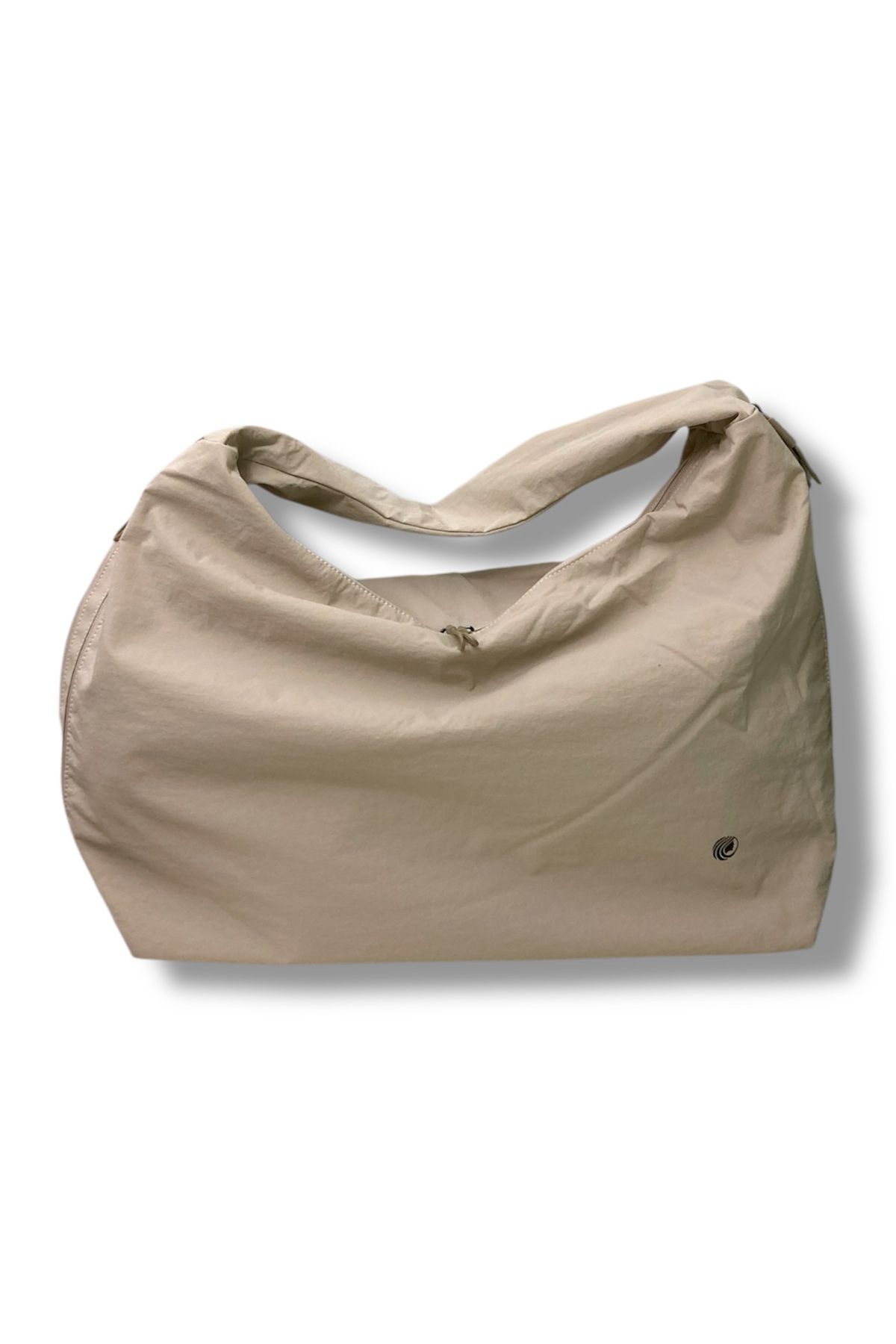Aksesuaria Oversize Hobo Krem Omuz Çantası