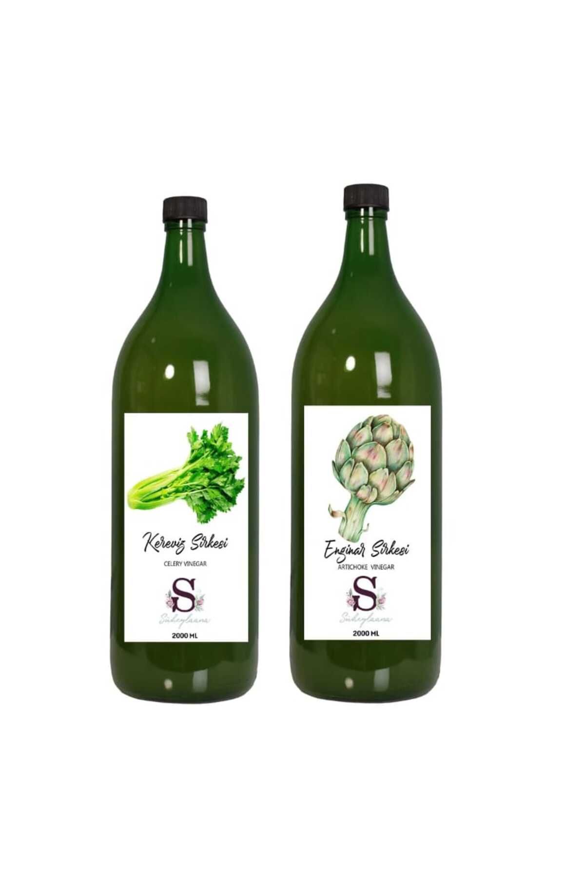 Süheylaana Doğal Kereviz Sirkesi 2000 Ml - Doğal Enginar Sirkesi 2000 Ml