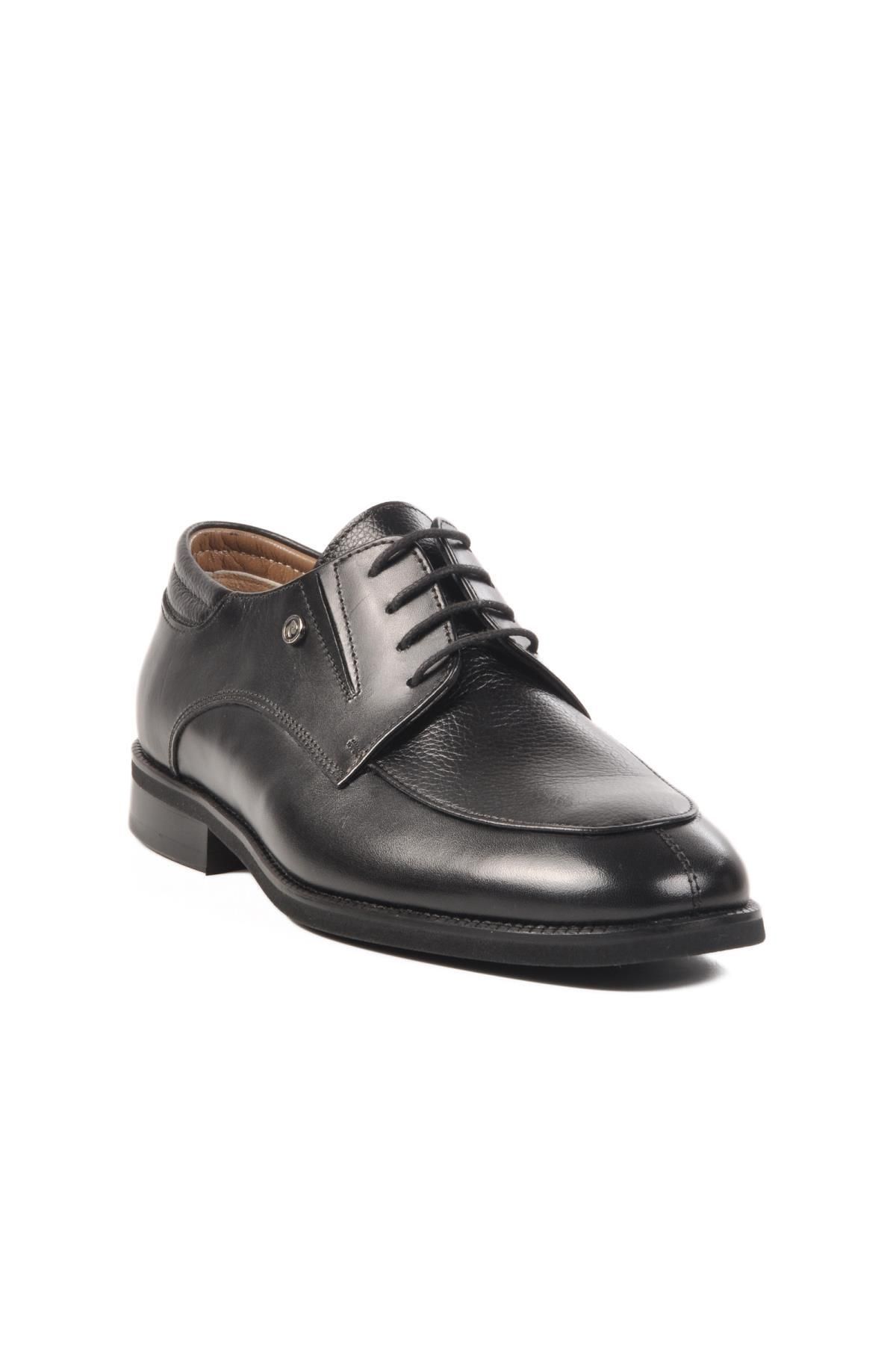 Pierre Cardin 10407 M Siyah Hakiki Deri Erkek Klasik Ayakkabı