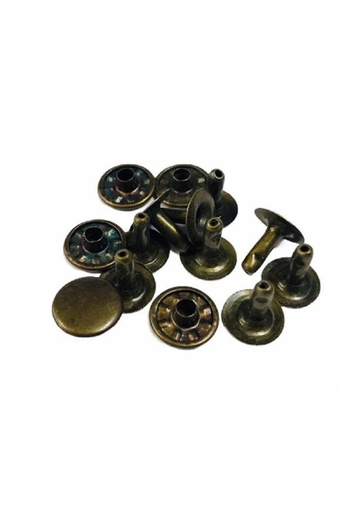 srtfootcare Perçin, Rivet, Toruk 123 no 11mm 90 Adet (Leathercraft, Deri Hobi)