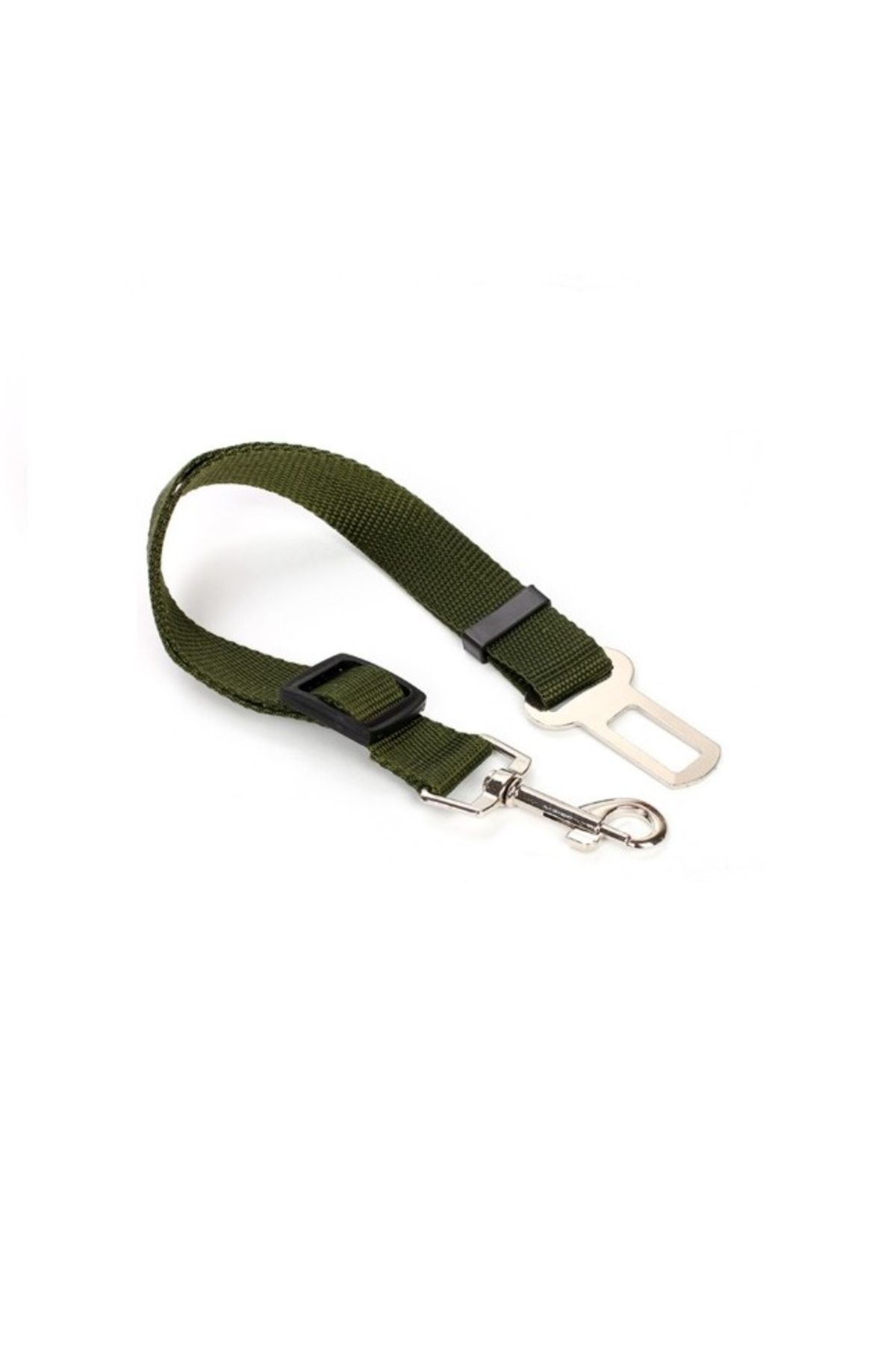 OEM Lesa Tip Centura De Siguranta Pentru Auto, Pentru Caini Si Pisici, 80 Cm, Verde Inchis - 80 cm
