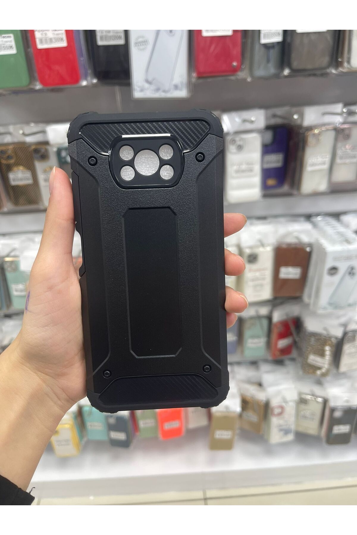 TECNOTREND Xiaomi Poco X3 PRO Kılıf Crash Silikon Kapak