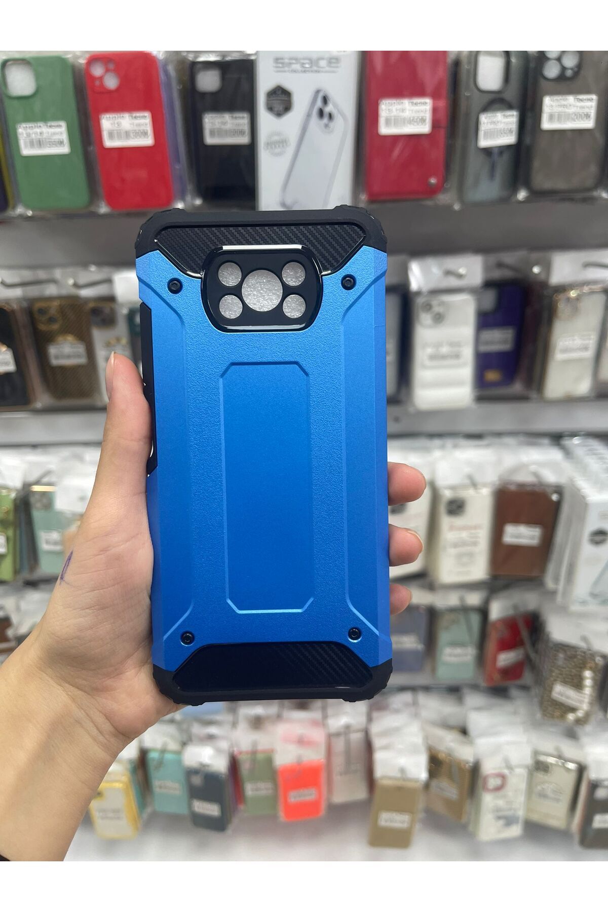 TECNOTREND Xiaomi Poco X3 PRO Kılıf Crash Silikon Kapak