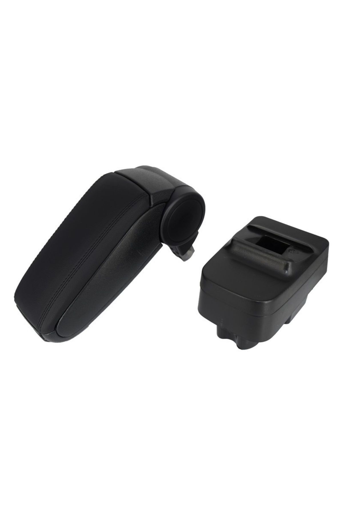 CED AUTO TRADE Cotiera Auto Skoda Fabia Ii 2007-2014, Negru, Piele Ecologica - One Size