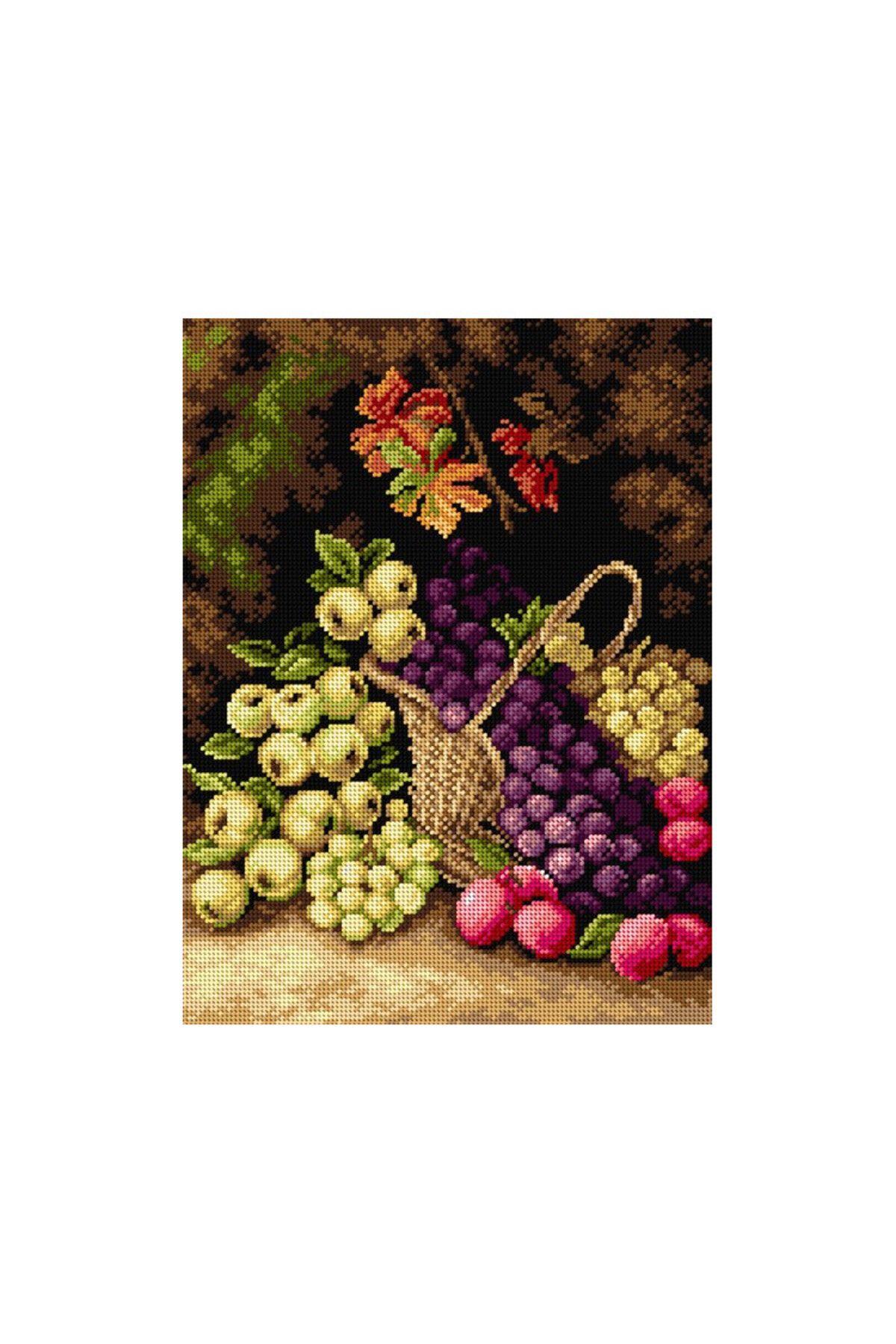 Orchidea Baskılı Goblen Meyveler 2671 30*40 cm