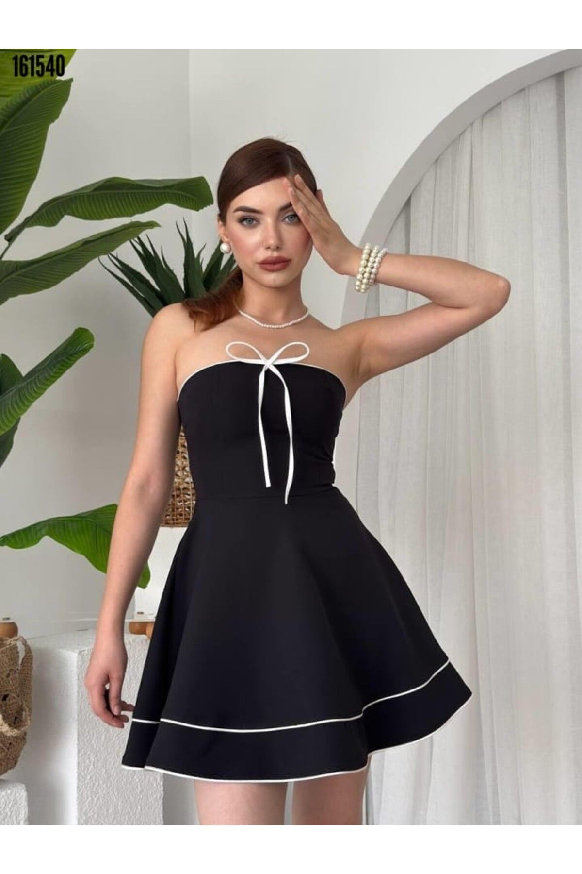 Cbm Yuna straplez elbise-