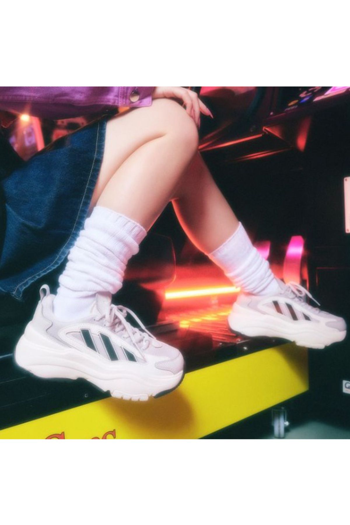 【ポイント10倍】 adidas Sneakers Sneakers Sole High Casual Women's W Ozgaia スノーボード