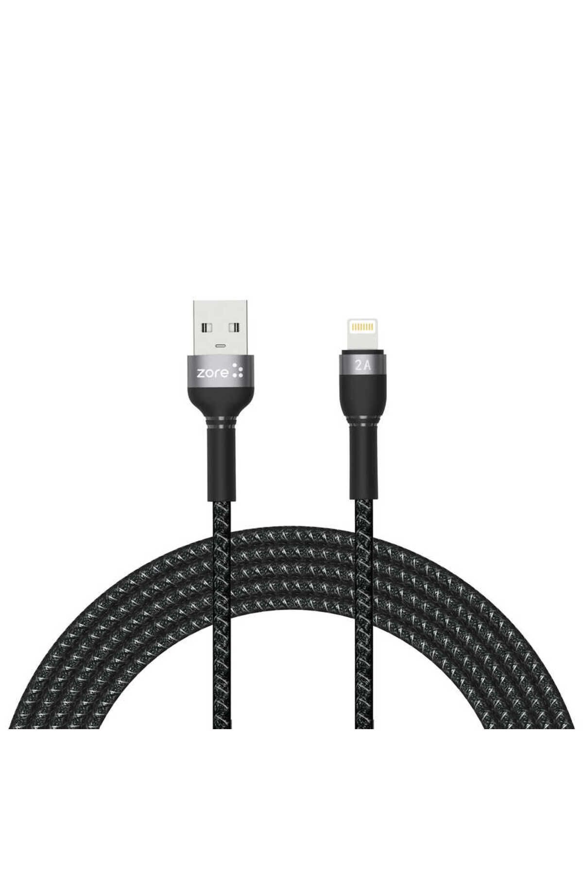 Goocamp Siyah Shira Serisi Lightning Usb Kablo 3 Metre-GCMP