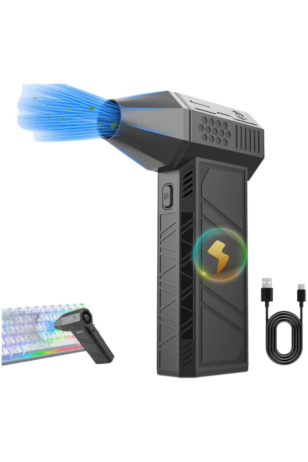 beemen Süper Turbo Mini Jet Fan 130.000 Rpm Saniyede 58m Rüzgar Gücü