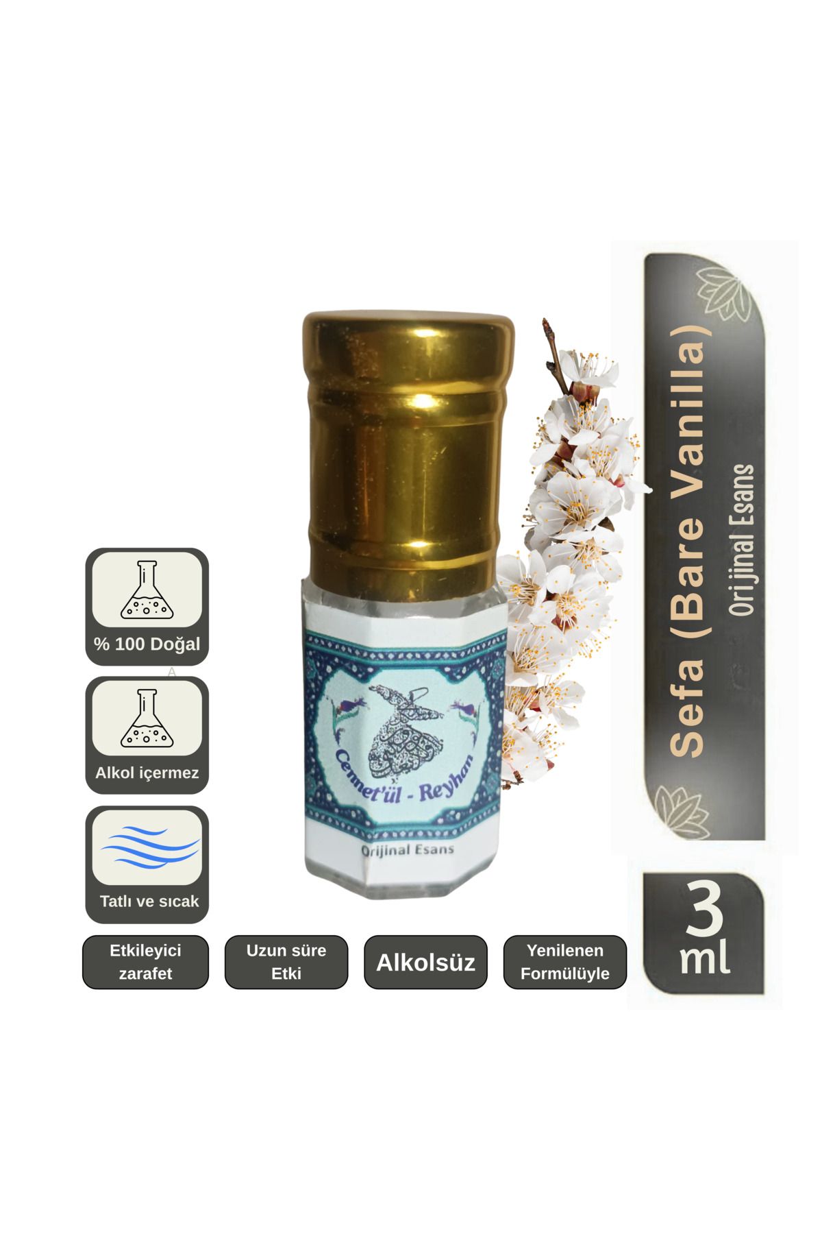 KIZILKONAKLI Sefa(Bare Vanilya) esansı