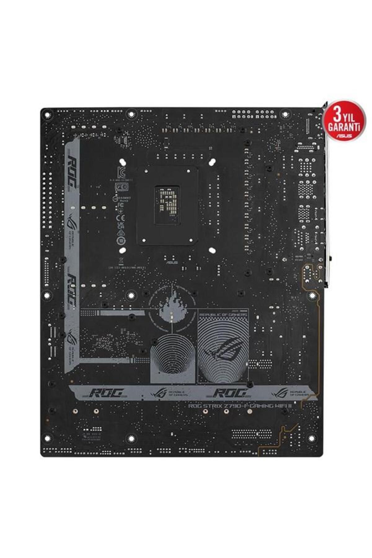 ASUS-ROG STRIX Z790-F GAMING WIFI-7 DDR5 HDMI DP PCIe 16X v5.0 1700p ATX 4
