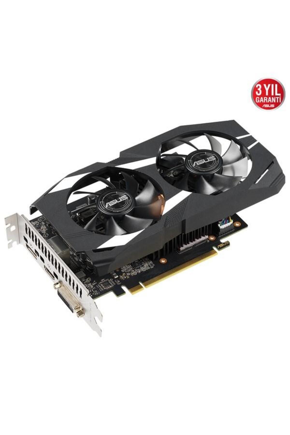 ASUS-Gtx1650 4Gb Dual Gtx1650-O4Gd6-P-V2 Gddr6 128Bit HDMI Dp Pcıe 16X V3.0 3