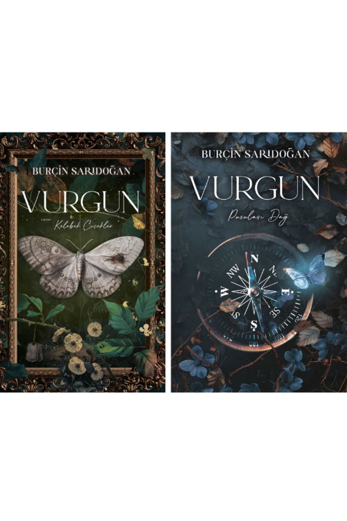 lapis kitap VURGUN SERİSİ - 1 KELEBEK ÇİÇEKLER - 2 PUSULASI DAĞ (Vurgun 2li Set)