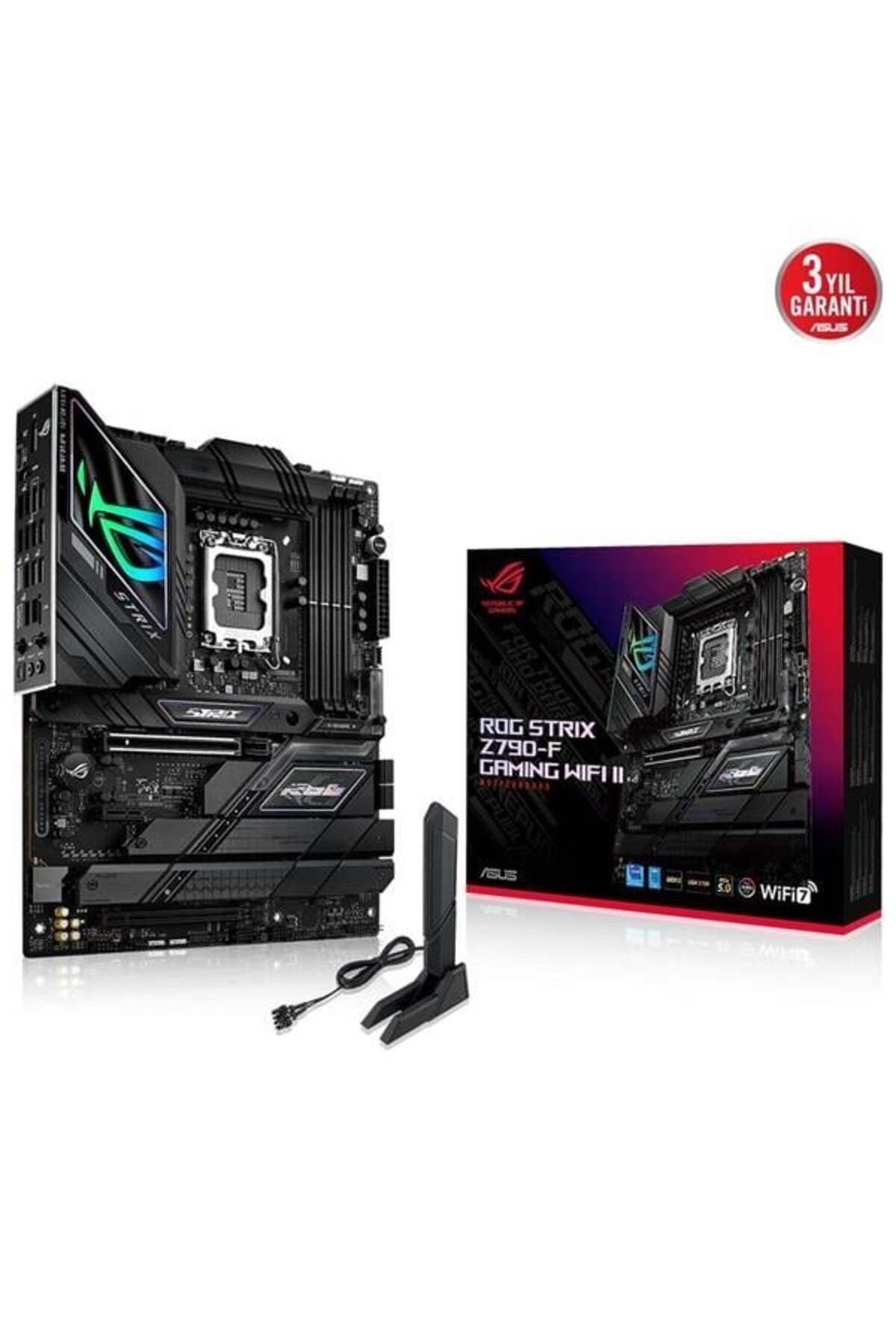 ASUS-ROG STRIX Z790-F GAMING WIFI-7 DDR5 HDMI DP PCIe 16X v5.0 1700p ATX 1