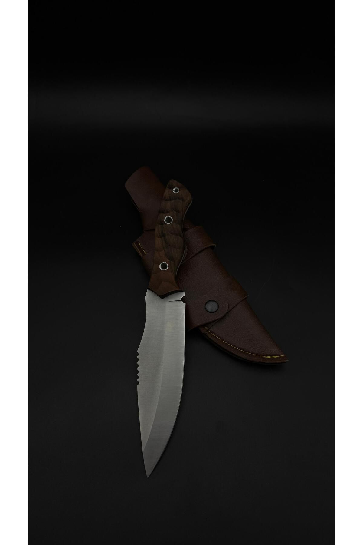 MT BIÇAK MAĞAZASI BUSHCRAFT MODEL KAMP - AV BIÇAĞI | PASLANMAZ ALMAN ÇELİĞİ CEVİZ KABZE