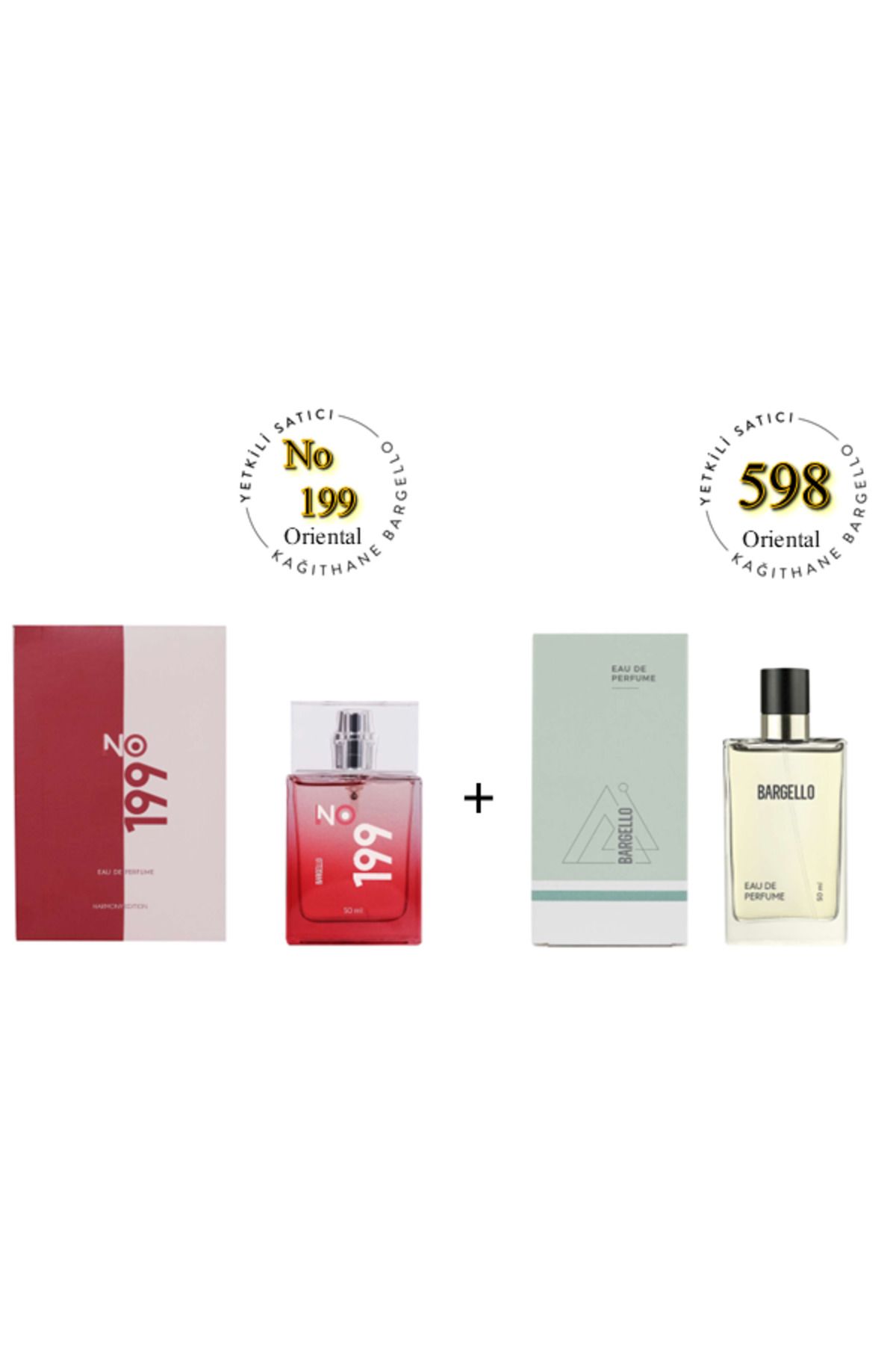 Bargello No:199 + 598 Unisex Parfüm 50 ml edp Oriental - Mnms50no199598