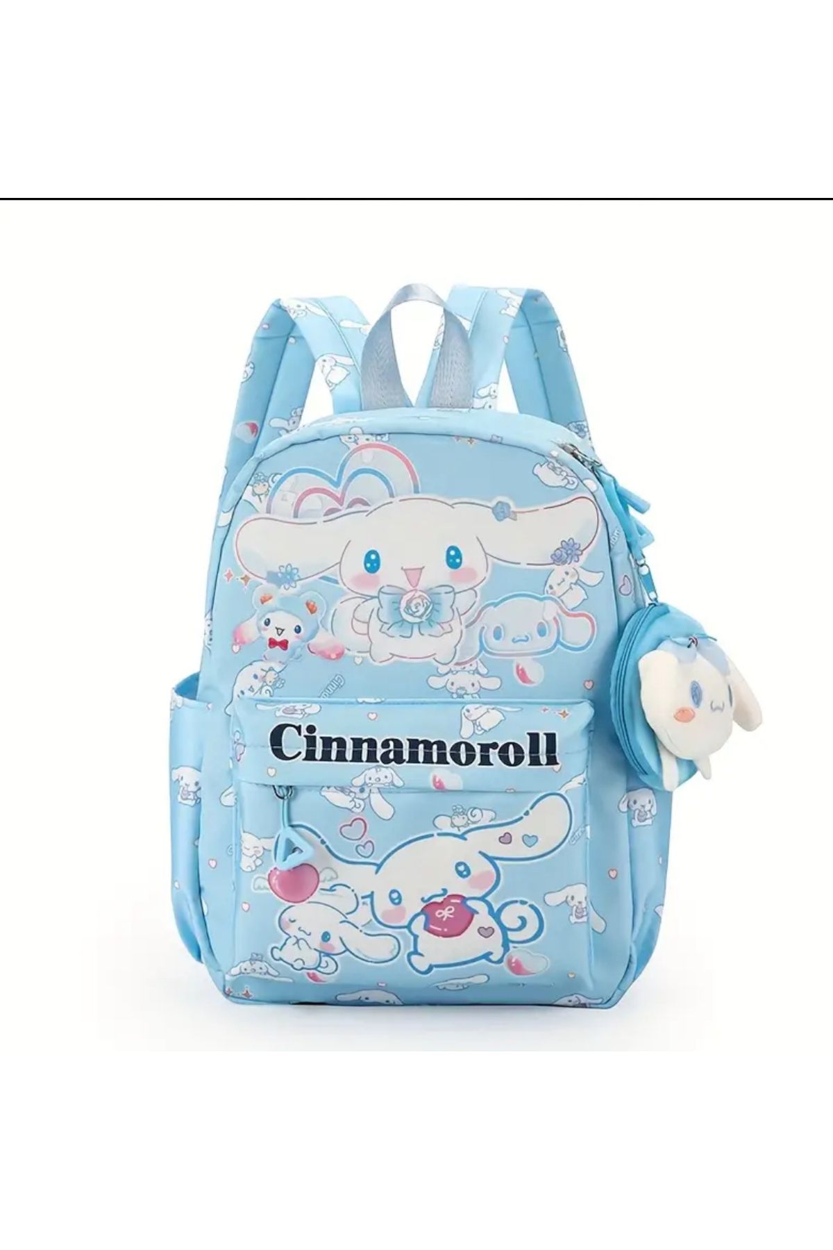 So Iconic Sanrio Cinnamoroll Karakterli Mavi Renk Küçük Boy Anaokulu & İlkokul Sırt Çantası