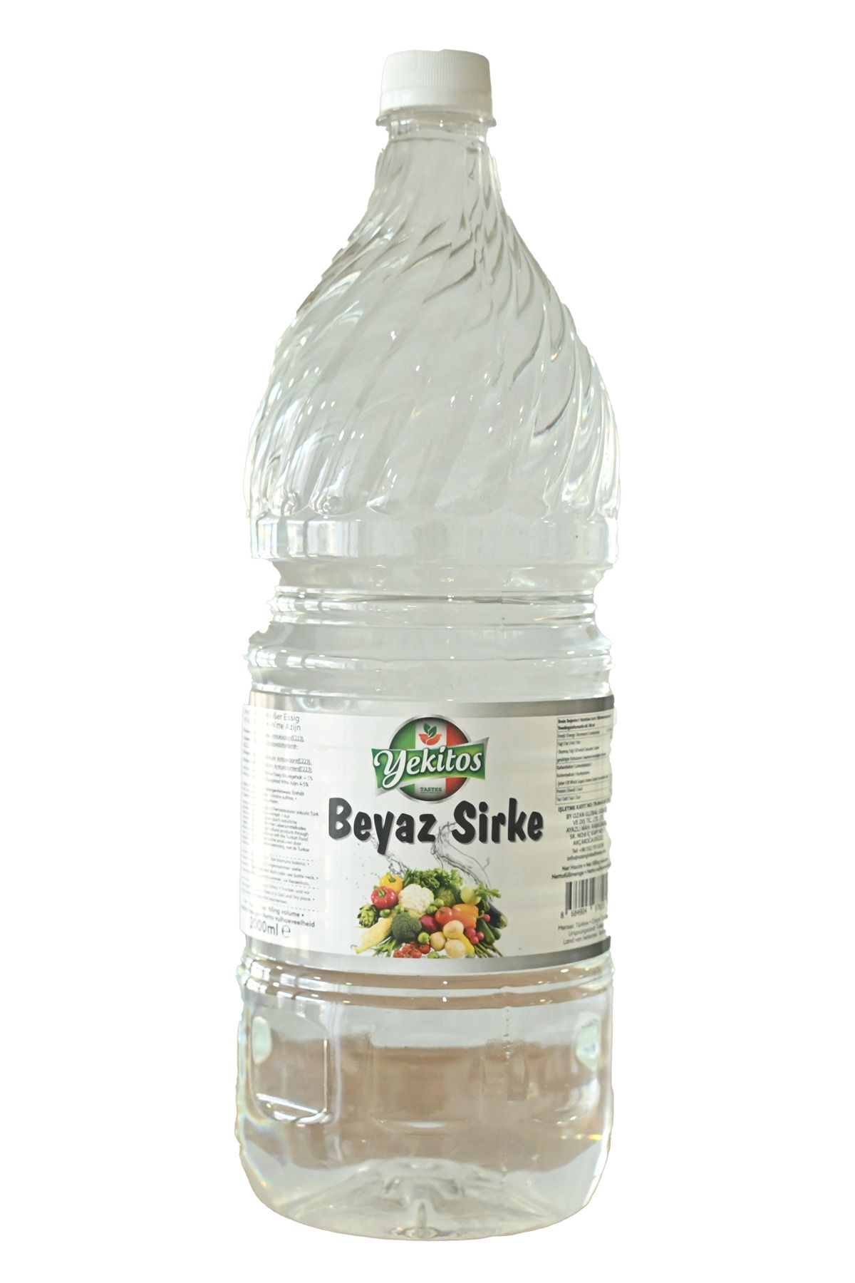 YEKİTOS BEYAZ SİRKE 2 LT