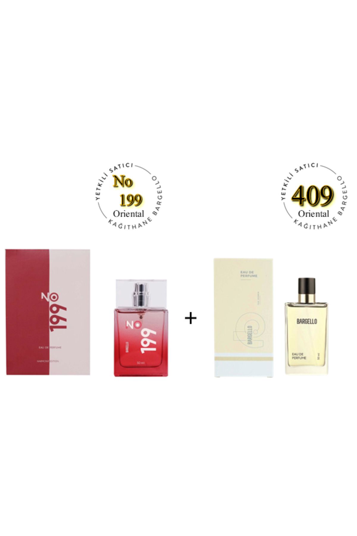 Bargello No: 199 + 409 Unisex / Kadın Parfüm 50 ml Edp Oriental - Mnms50no199409