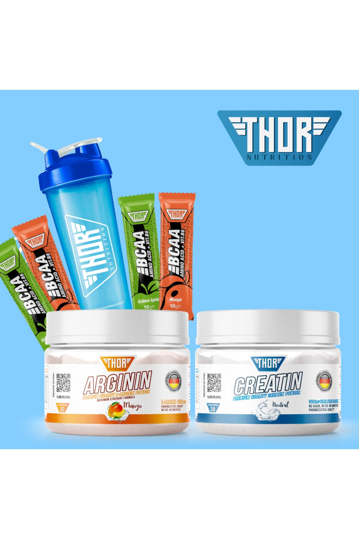 THOR NUTRITION EKONOMIK PAKET CREATINE+ARJININ