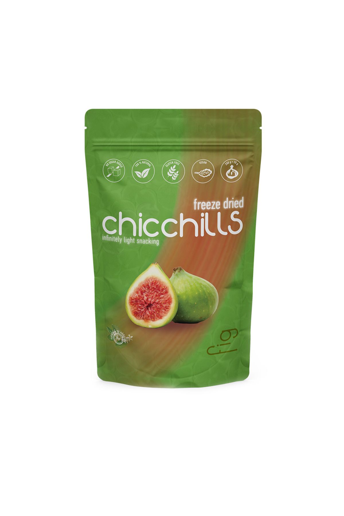 Chicchills Dondurularak Kurutulmuş İncir - Freeze Dried Incir 30g
