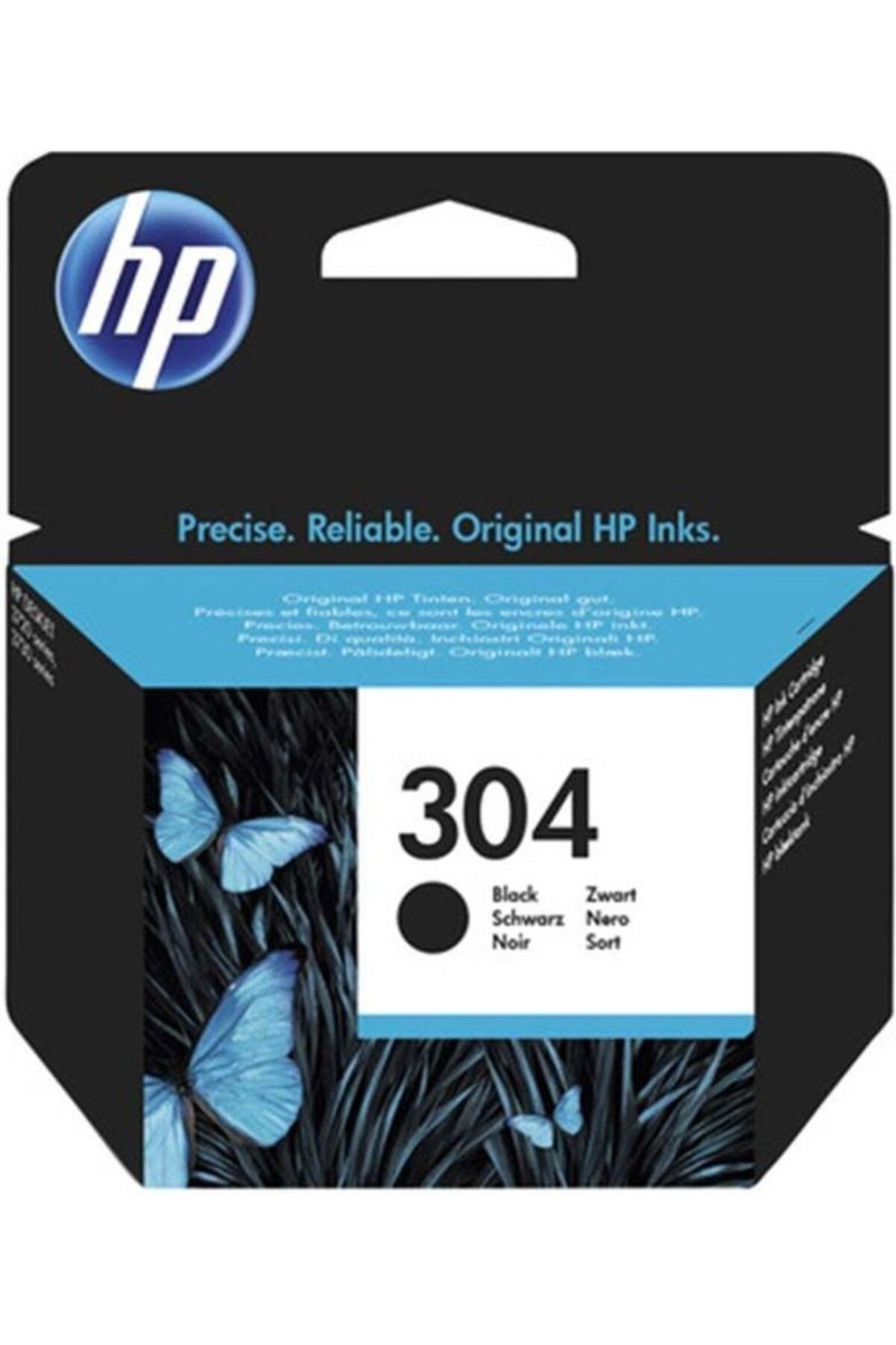 HP 304 Siyah Mürekkep Kartuşu N9K06AE - 3 Adet