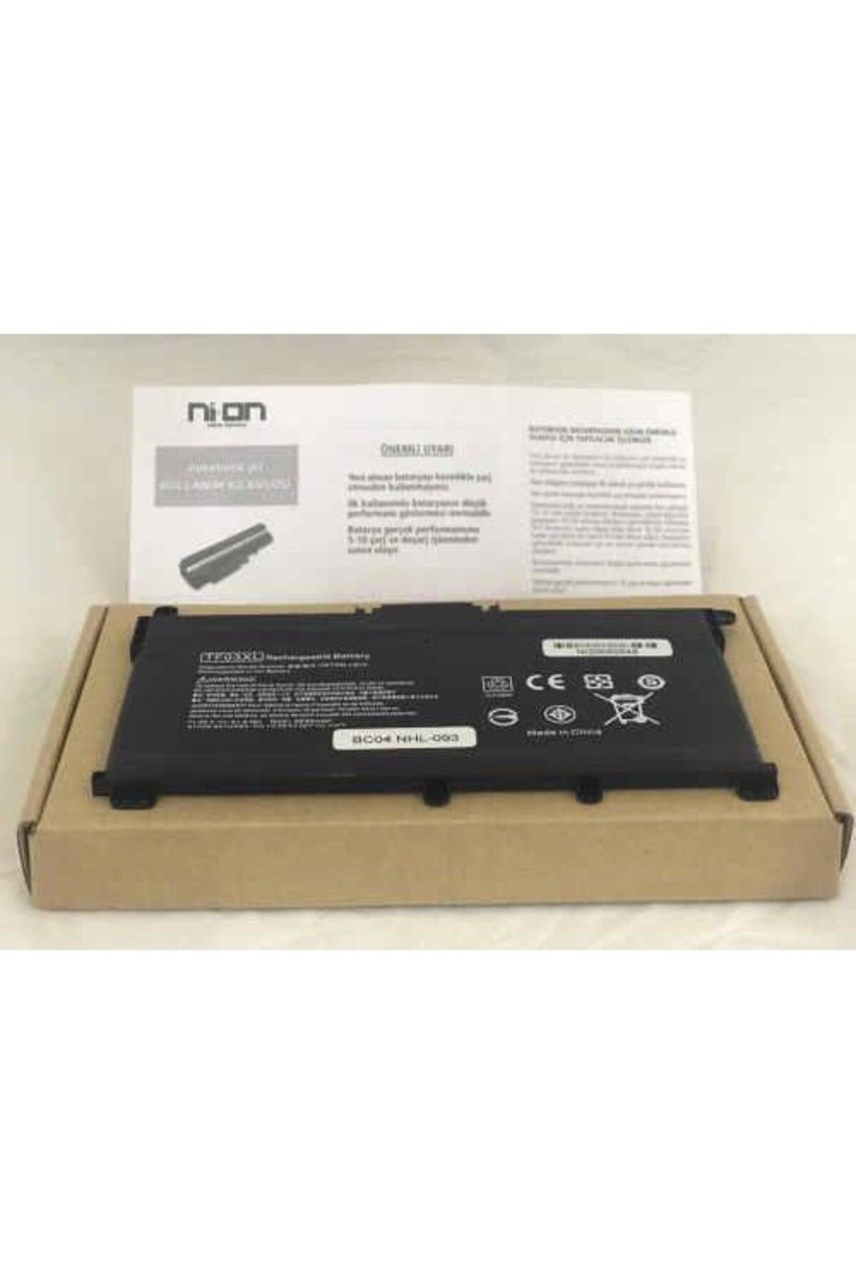 NION Hp 14-BP104NT 3DM11EA uyumlu Notebook Batarya - Pil