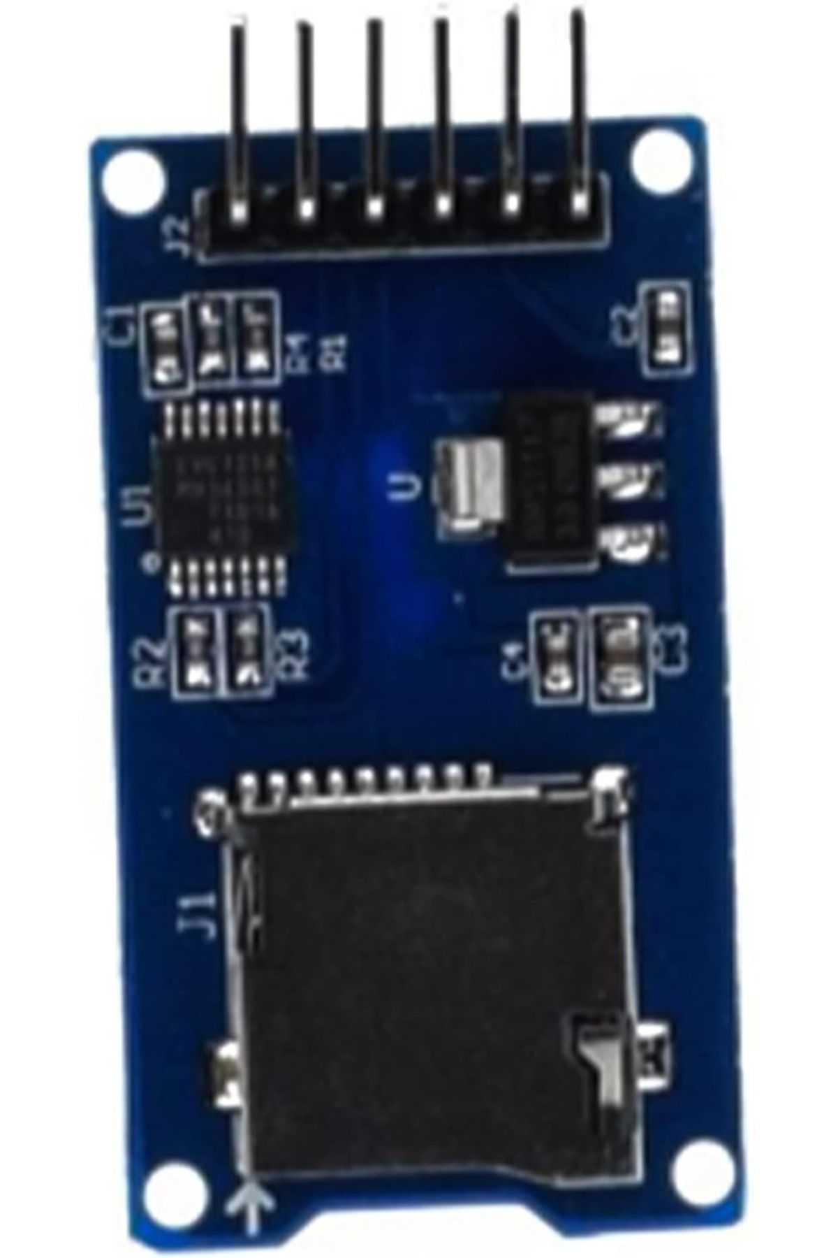 Arduino-Set Of 10 Modules For 10gtek Microsd Card, Metal, Blue 4