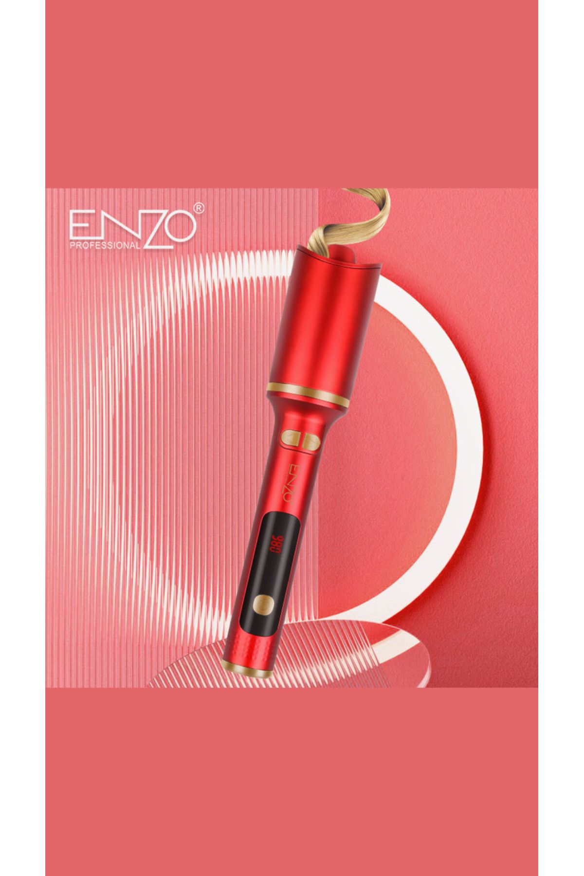 ENZO-Enzo EN-1933A Professional Automatic Curling Iron – Effortless Styling for Perfect Curls 2