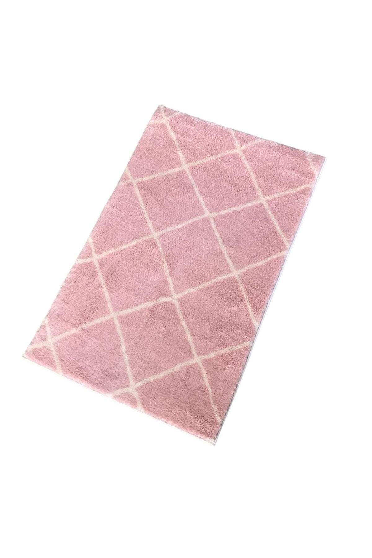 Jassrug Royal Kaymaz Taban Banyo Halısı 50x80 Diamond Pudra