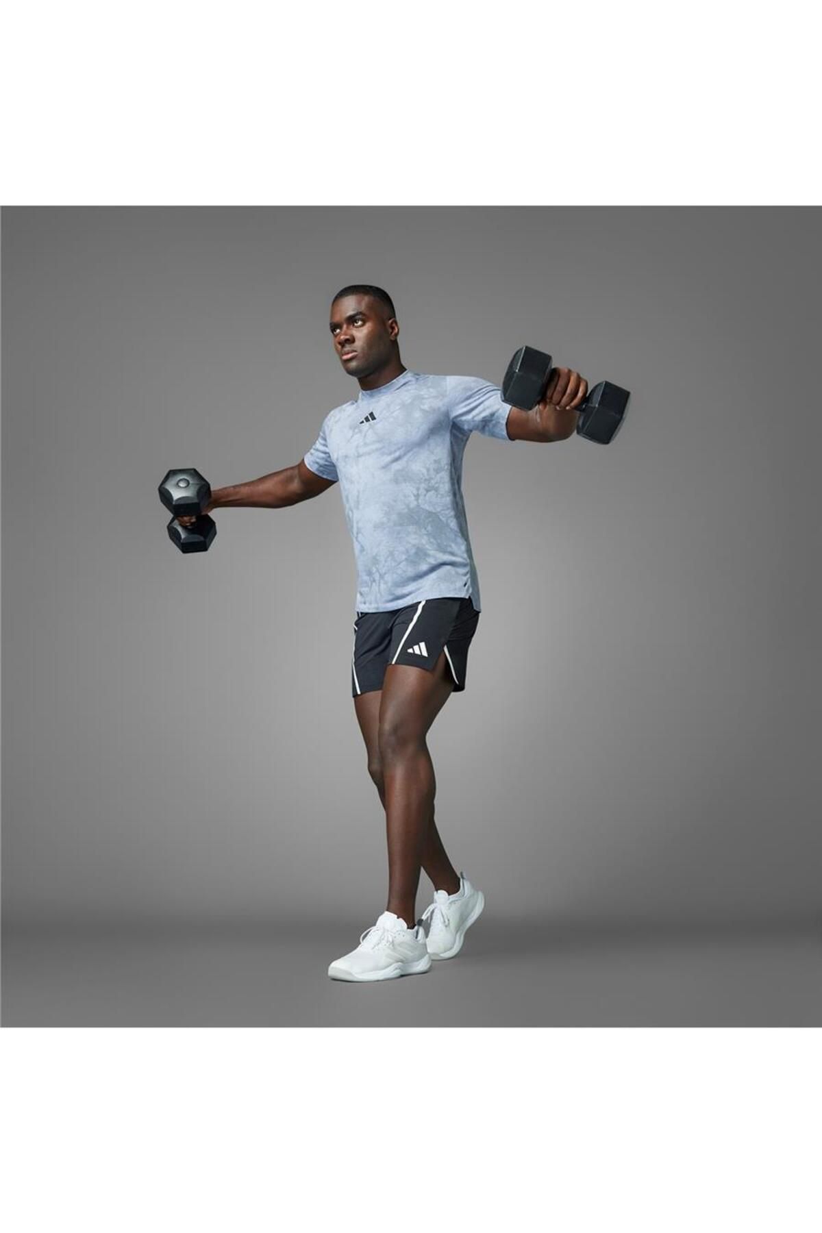 adidas-Πολύχρωμο ανδρικό μπλουζάκι Power Aop Tee Jp3342 Πολύχρωμο ανδρικό μπλουζάκι Power Aop Tee Jp3342 8