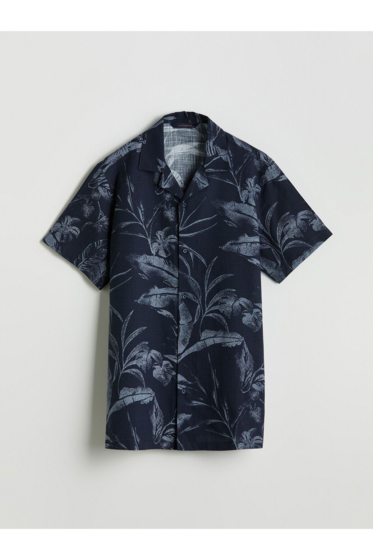 LC Waikiki Regular Fit Kısa Kollu Desenli Erkek Gömlek