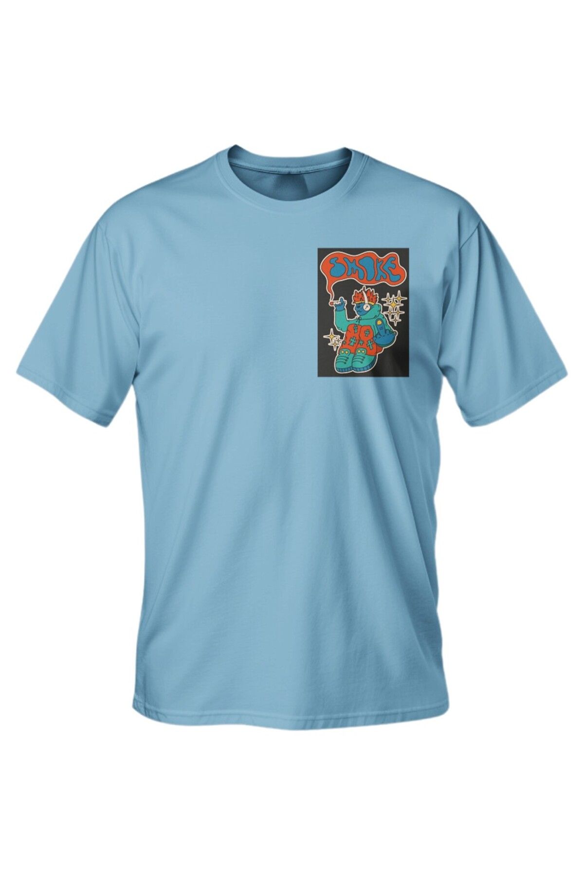 LUMARTA Regular Dont Smoke Baskılı T-Shirt