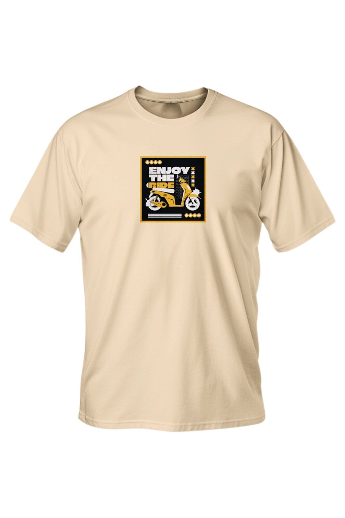LUMARTA Regular Enjoy The Ride Baskılı T-Shirt